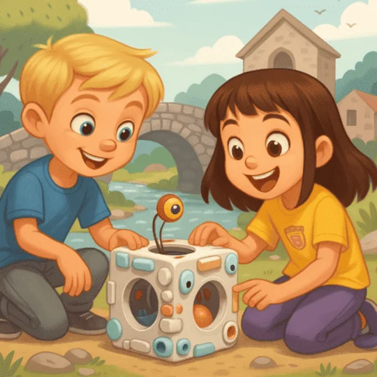 Los Cubimáticos con Cubi