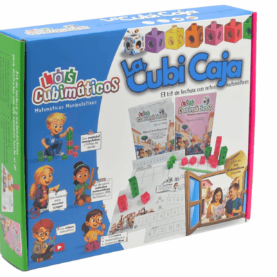 Libro Los Cubimáticos + material manipulativo (La Cubi Caja)